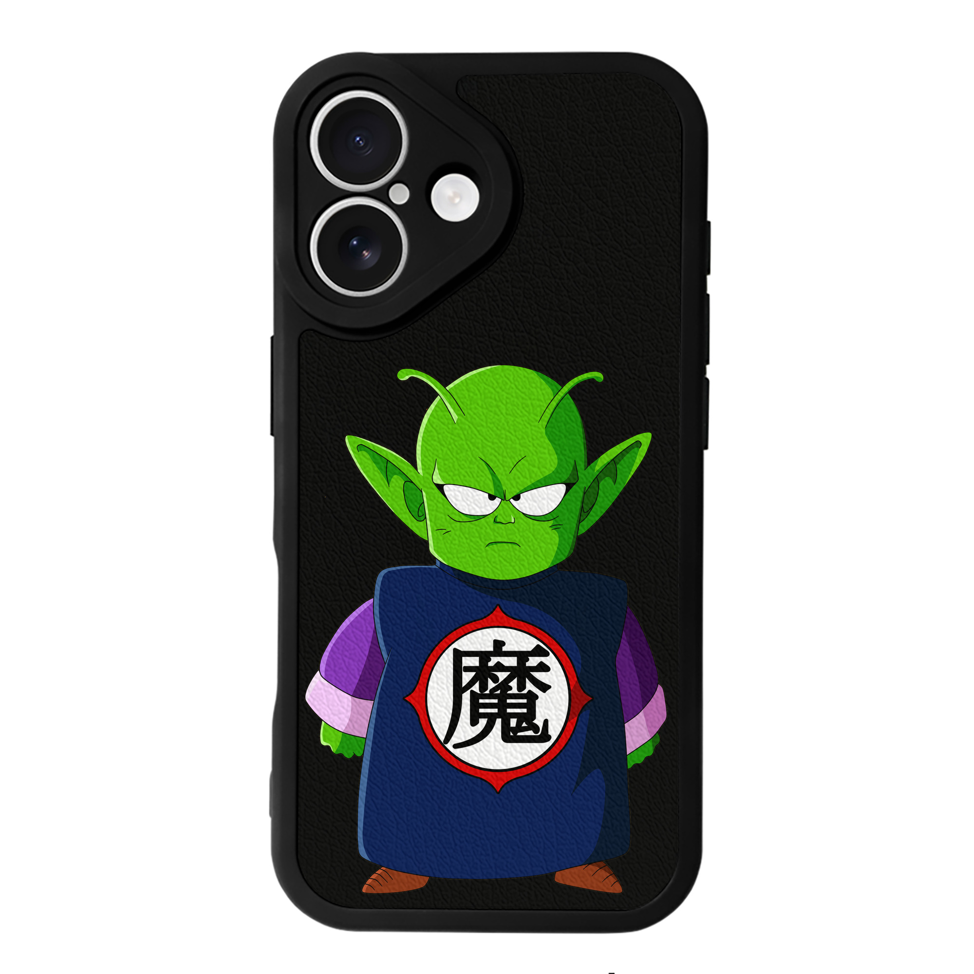 （画像用） ドラゴンボール ピッコロ DRAGON BALL Piccolo 【iPhone 16シリーズ対応】シリコンスマホケース（レザー調） 材質：シリコン
